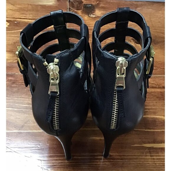 Woman’s Ralph Lauren Blacks Heals Size 7.5 - Picture 3 of 5